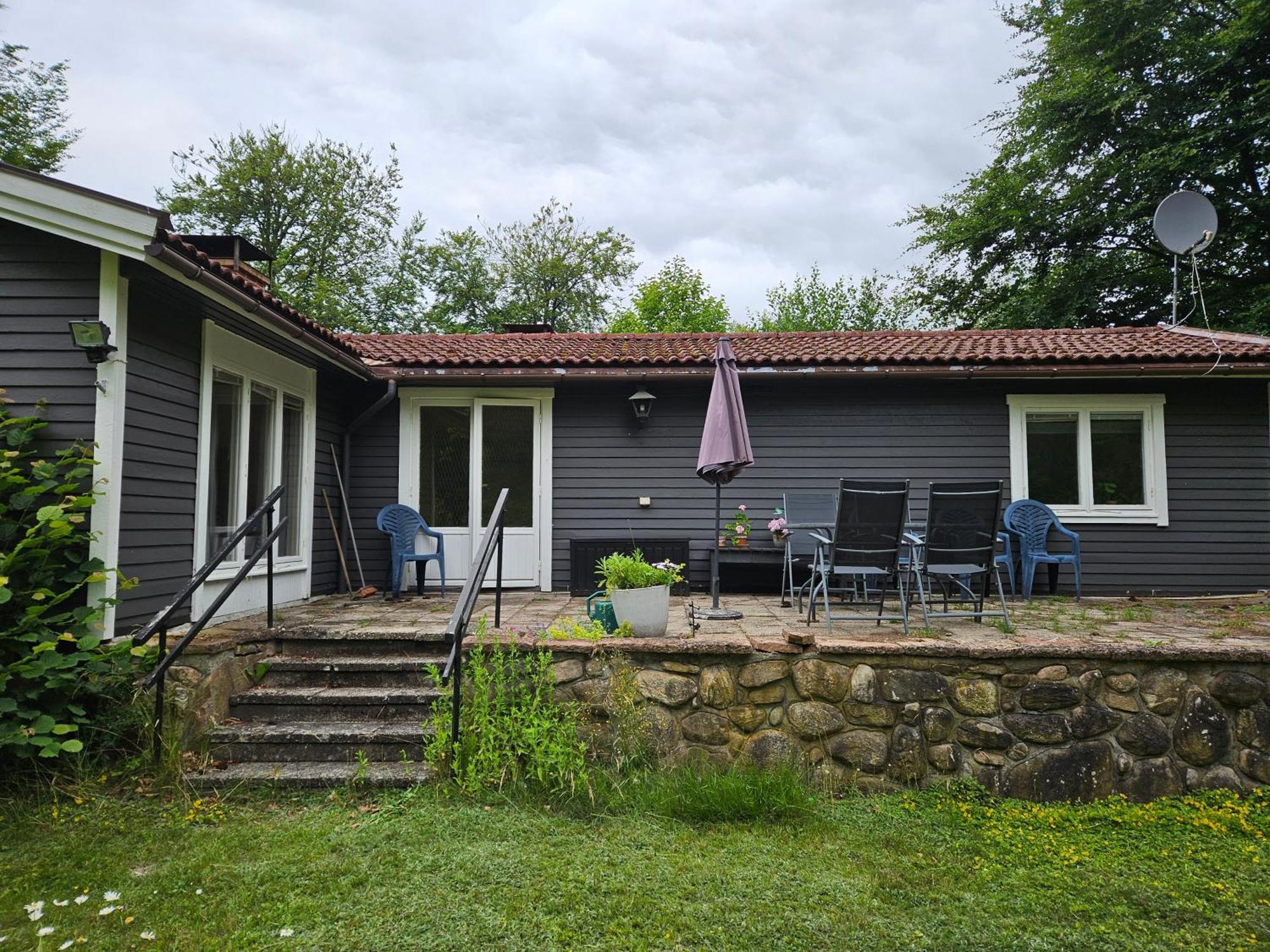 Stuga I Naturskoent Omrade I Hoeoer Exterior foto